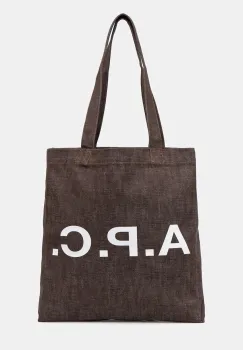 A.P.C. geanta bumbac TOTE LOU imagine