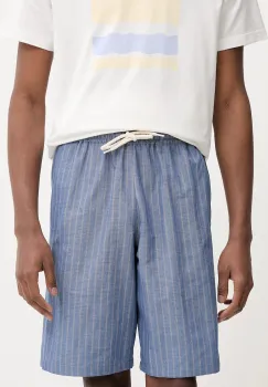 A.P.C. pantaloni scurti din amestec de in short paul COHFW.H10205 imagine