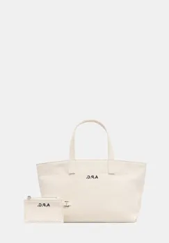A.P.C. tote bag pentru femei, din bumbac LE DRUMMER TOILE SMALL imagine
