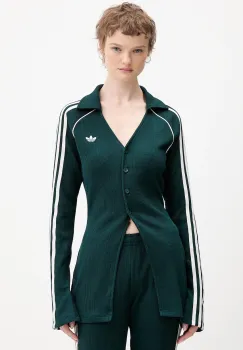 adidas Originals camasa culoarea verde, KS7810 imagine