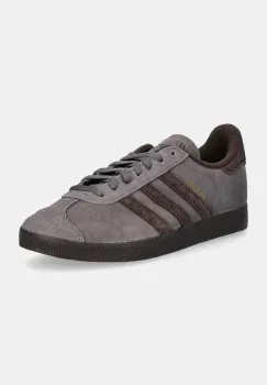adidas Originals sneakers din piele intoarsa Gazelle culoarea gri, IG2097 imagine