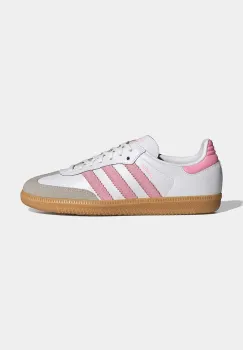 adidas Originals sneakers pentru copii SAMBA OG culoarea alb, JQ2018 imagine