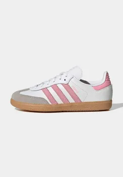 adidas Originals sneakers pentru copii SAMBA OG culoarea alb, JQ2024 imagine
