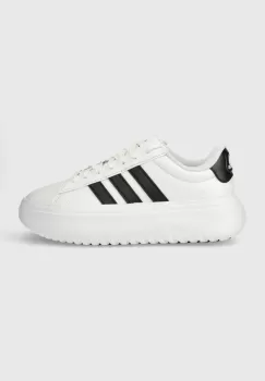 adidas sneakers GRAND COURT culoarea alb imagine
