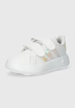 adidas sneakers pentru copii GRAND COURT 2.0 CF culoarea alb, ID5265 imagine