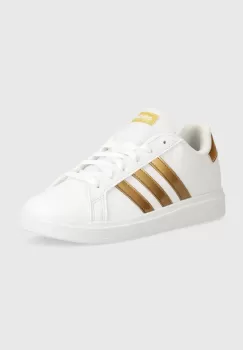 adidas sneakers pentru copii GRAND COURT 2.0 culoarea alb, GY2578 imagine