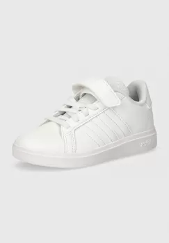 adidas sneakers pentru copii GRAND COURT 2.0 EL C culoarea alb, IH5531 imagine