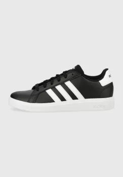adidas sneakers pentru copii GRAND COURT culoarea negru imagine