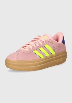 adidas sneakers Vl Court culoarea roz, IH8089 imagine