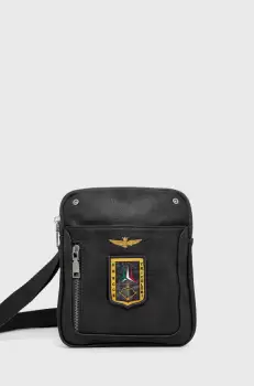 Aeronautica Militare borseta culoarea gri imagine