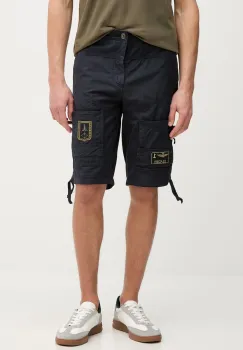 Aeronautica Militare pantaloni scurti pentru barbati, din bumbac imagine