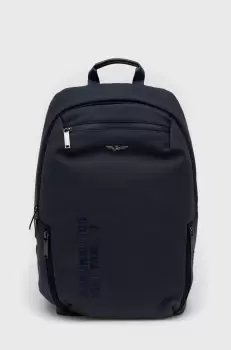 Aeronautica Militare rucsac barbati, culoarea albastru marin, mare, neted imagine