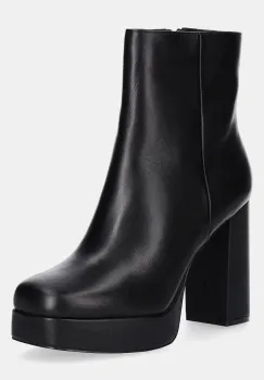 Aldo cizme de piele VAYLEN culoarea negru, cu toc drept, 14055283 imagine