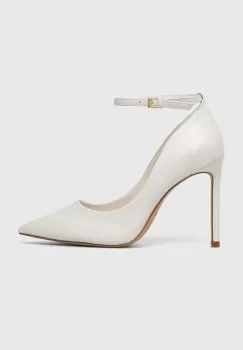 Aldo pantofi cu toc Stessyjane culoarea alb, 13567211.Stessyjane imagine