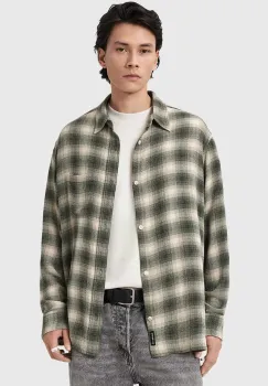 AllSaints camasa barbateasca LUMLEY imagine