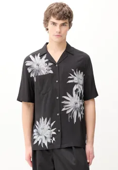 AllSaints camasa cu in FLORAZE imagine