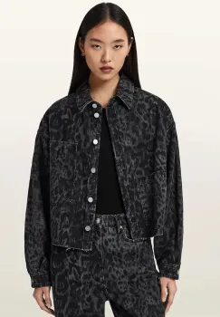 AllSaints camasa jeans NICKY imagine