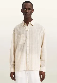 AllSaints camasa pentru barbati, din bumbac TOYA imagine