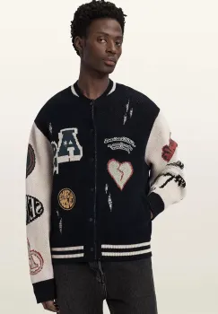 AllSaints cardigan barbati din bumbac CHASE imagine