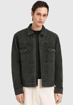 AllSaints geaca jeans BRIGHTMORE imagine