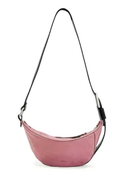 AllSaints geanta croissant de dama din piele LUNA imagine