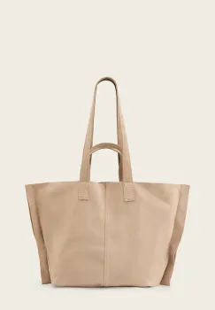 AllSaints geanta shopper pentru femei, din piele LUTECE imagine