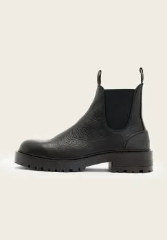 AllSaints ghete chelsea de piele Mccoy Chelsea Boot culoarea maro, M044FD imagine