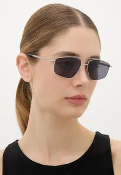 AllSaints ochelari de soare aviator pentru femei Virgo imagine