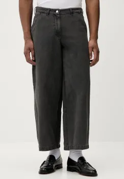 AllSaints pantaloni largi barbatesti din bumbac JACKSON imagine