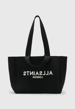 AllSaints poseta IZZY culoarea negru, W167XB imagine