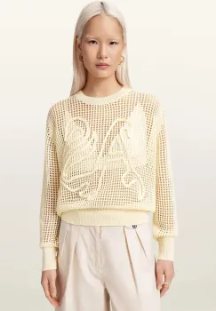 AllSaints pulover pentru femei, cu vascoza RAELYN imagine