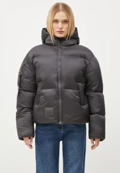 Alpha Industries geaca femei, culoarea gri, de iarna, 148006 imagine