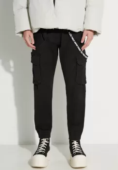Alpha Industries pantaloni barbati, culoarea negru imagine