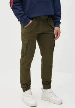Alpha Industries pantaloni Combat Pant LW barbati, culoarea verde 126215.142 imagine
