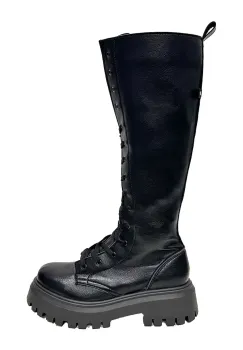 Altercore cizme Camilla Black culoarea negru, cu platforma, Camilla Black imagine