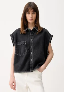 American Vintage camasa pentru femei, din denim imagine