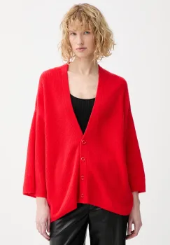 American Vintage cardigan din amestec de lana imagine