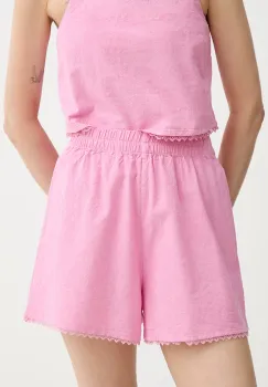 American Vintage pantaloni scurti pentru femei, din bumbac imagine