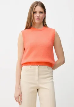 American Vintage vesta din amestec de lana imagine