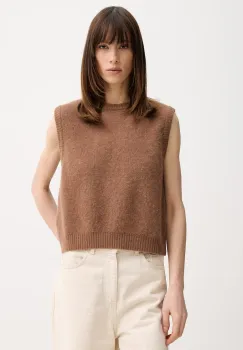 American Vintage vesta din amestec de lana imagine