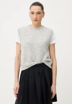 American Vintage vesta din amestec de lana imagine