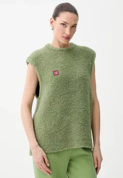 American Vintage vesta din amestec de lana imagine