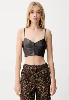 Aniye By bluza culoarea maro, uni, 181203 imagine