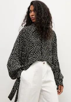 Answear.LAB bluza tip camasa pentru femei, cu vascoza imagine