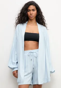 Answear.LAB compleu de zi pentru femei, cu amestec de in imagine