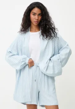 Answear.LAB compleu de zi pentru femei, cu amestec de in imagine