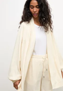 Answear.LAB compleu de zi pentru femei, cu amestec de in imagine