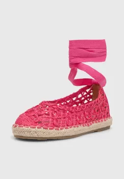 Answear Lab espadrile culoarea roz imagine