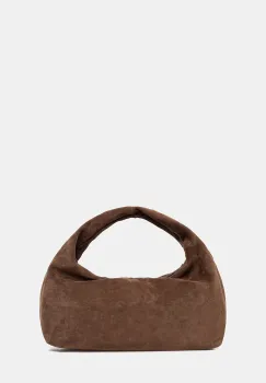 Answear.LAB geanta de mana din piele intoarsa Unscripted Collection imagine