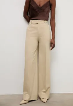 Answear.LAB pantaloni de costum pentru femei, cu vascoza imagine